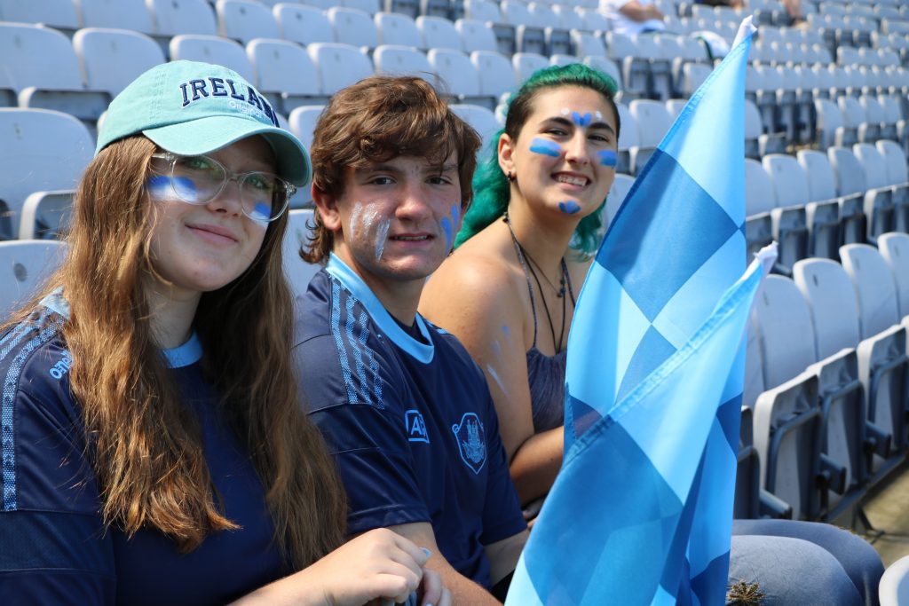 All Ireland Semi Final-Delia, John, and Amelia 2022