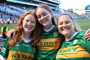 All Ireland Semi Final-Sarah, Nora, and Ava 2022