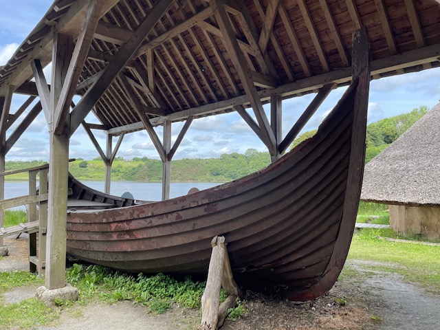 Irish National Heritage Park Viking Ship-2022