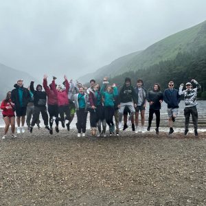 Glendalough-Group Jumping