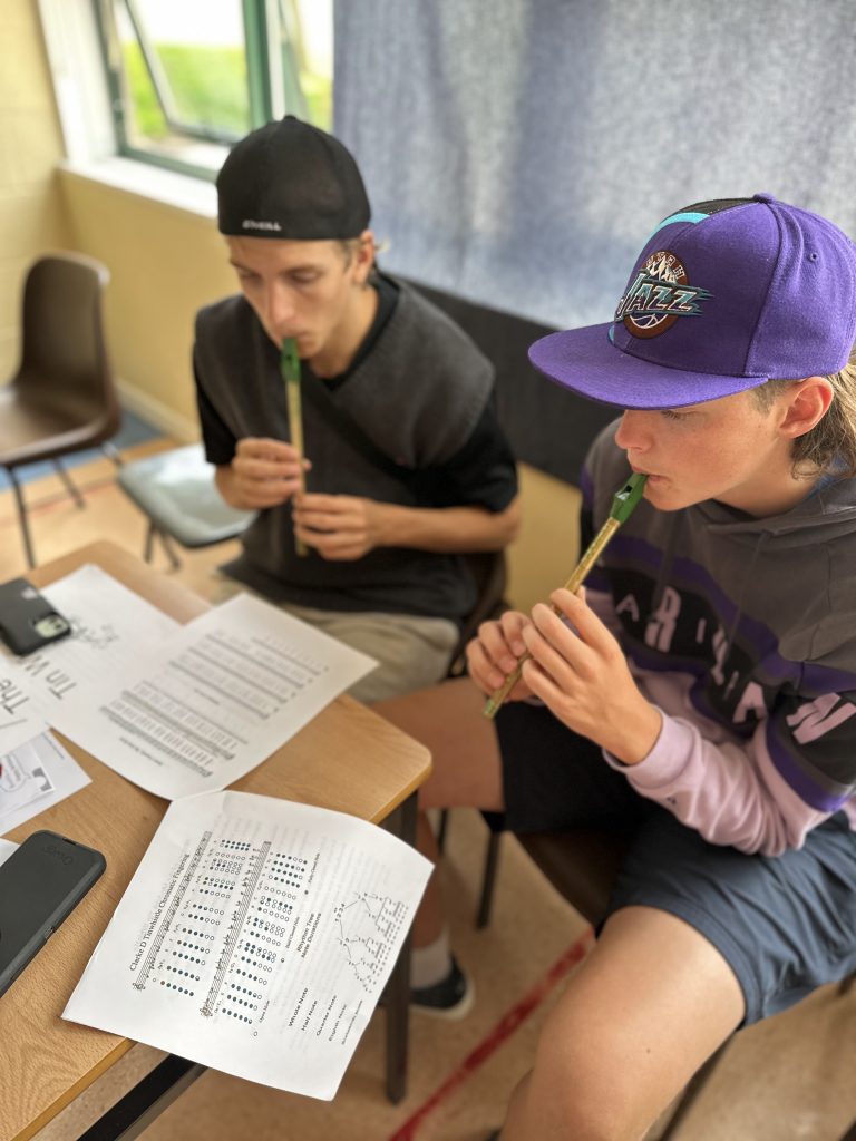 King's Hospital-Tin Whistle Dennis and Taegen 2023