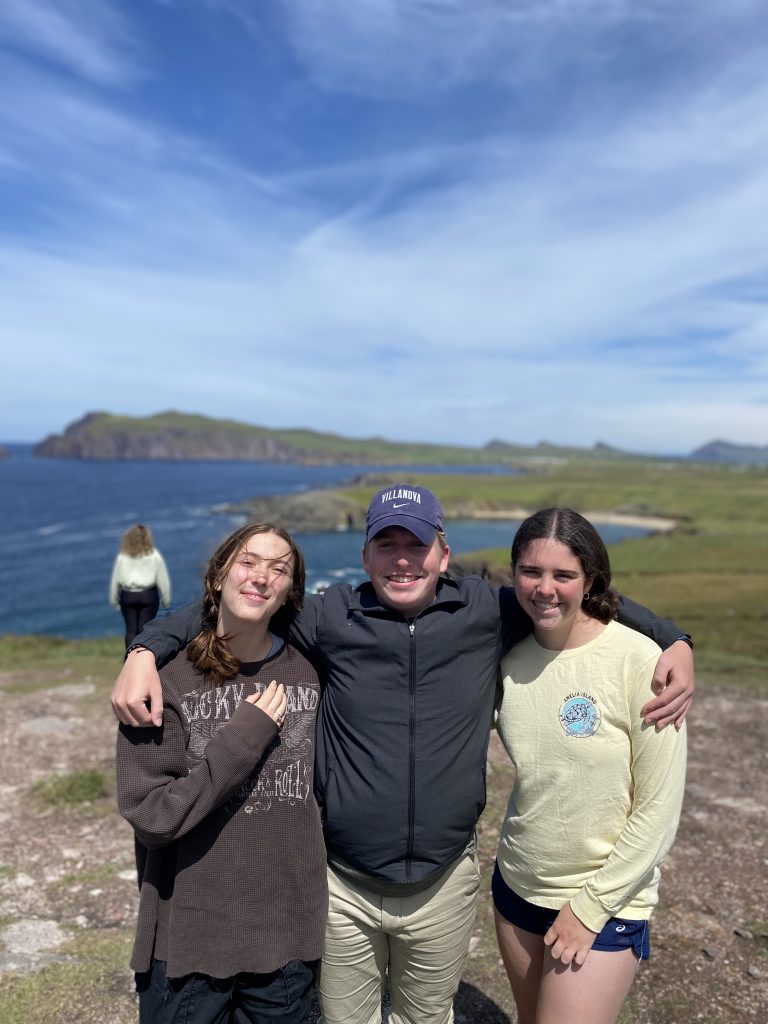 Slea Head-Cat, Danny, and Finola 2024