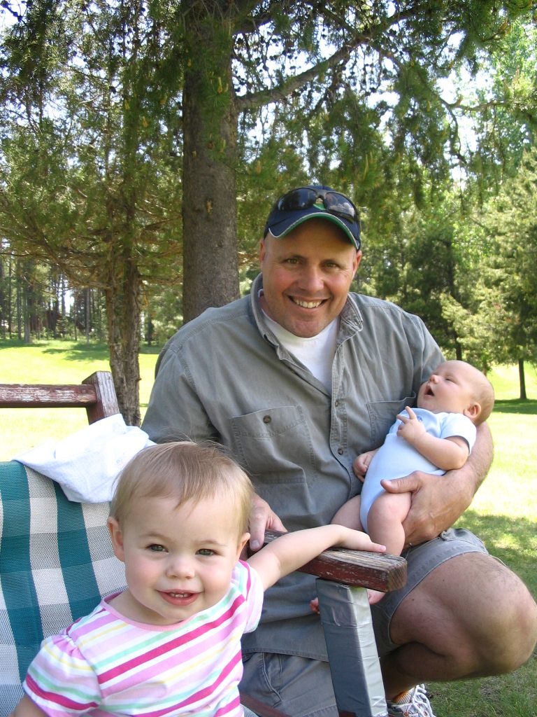 Clare K. with Brother and Dad