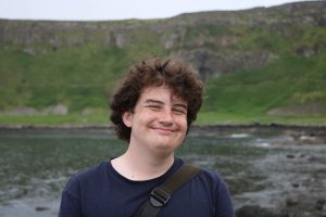 Liam B. at the Giant's Causeway